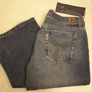 Joe's Jeans Size 6/ W 28  Darkwash w/ Fading NEW